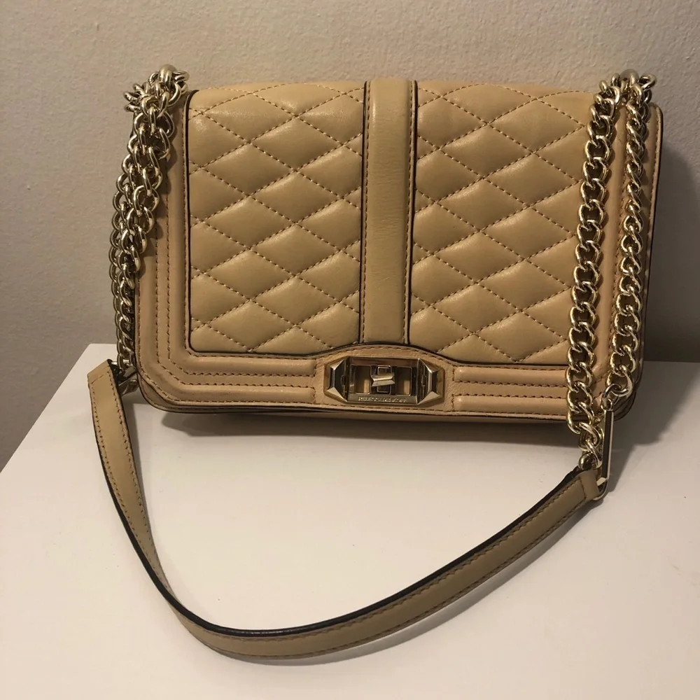 Rebecca Minkoff Love Crossbody Quilted Leather Bag